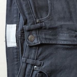 Everlane High Rise Washed Black Skinny Ankle Jeans